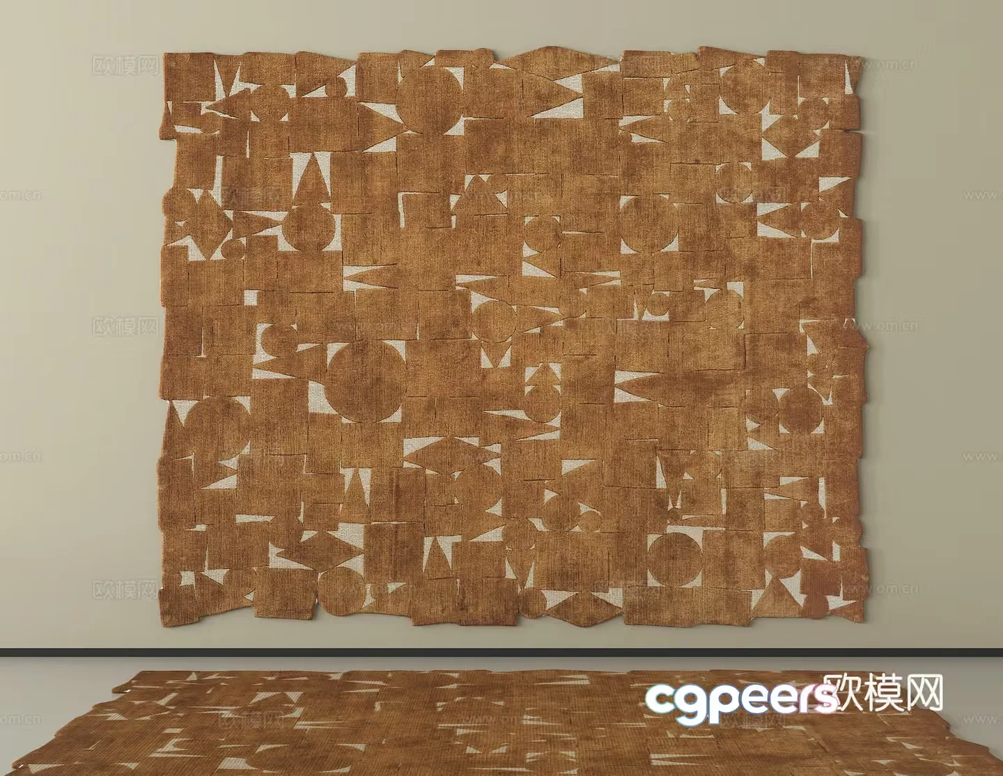 A Woven Wall Hanging 3D Model – 5132 – VRAY Render