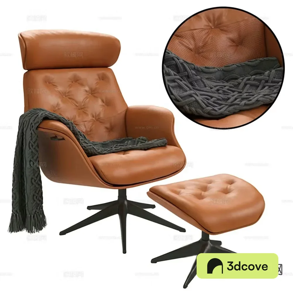 Leather chair recliner office chair boss chair
