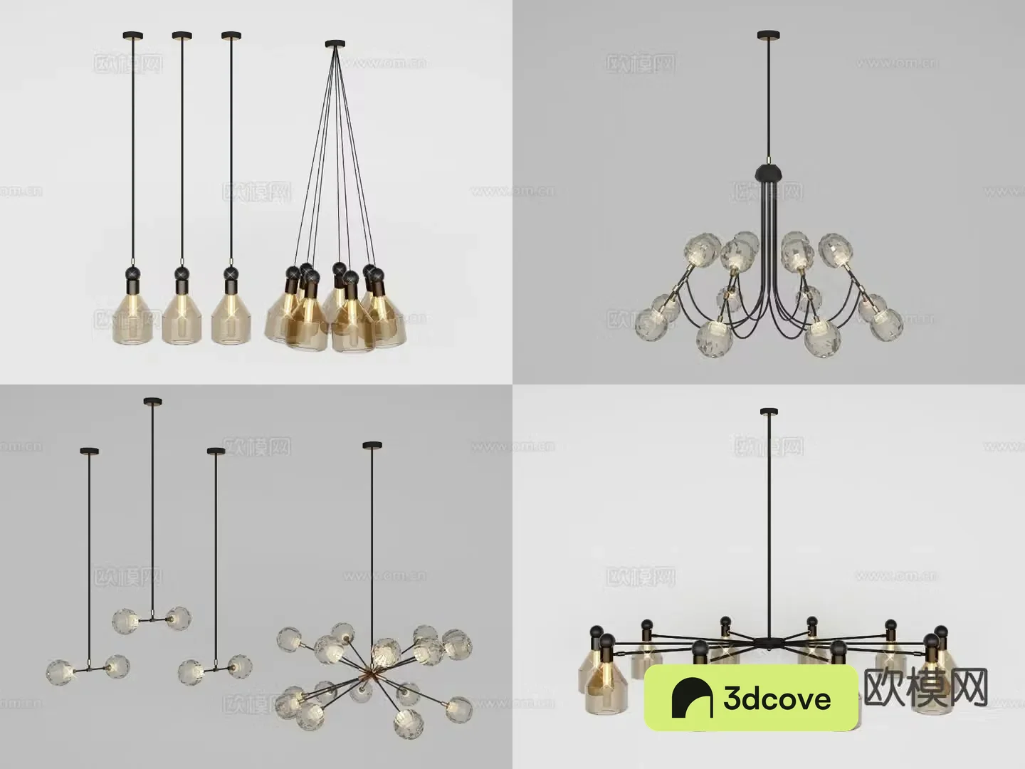Nordic chandelier art chandelier