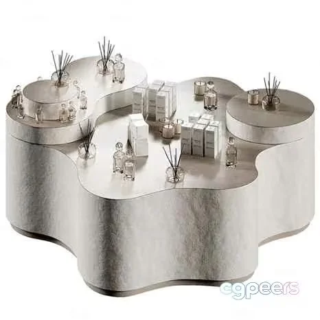 A Silver Table 3D Model – 2478 – CORONA Render