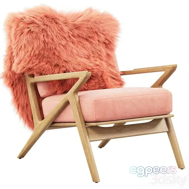 3ds Max Free – Joybird Soto Concave Arm Chair 2
