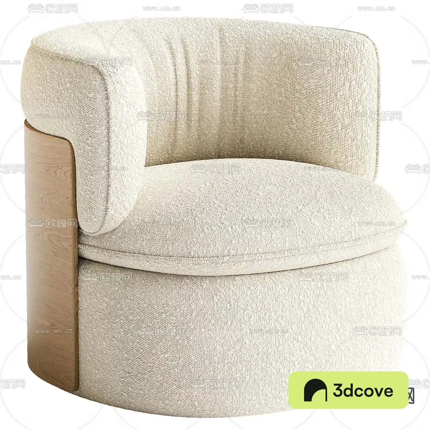 Oko single sofa fabric sofa