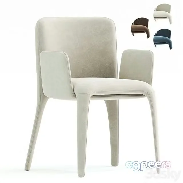 3ds Max Free – Modern dining chair