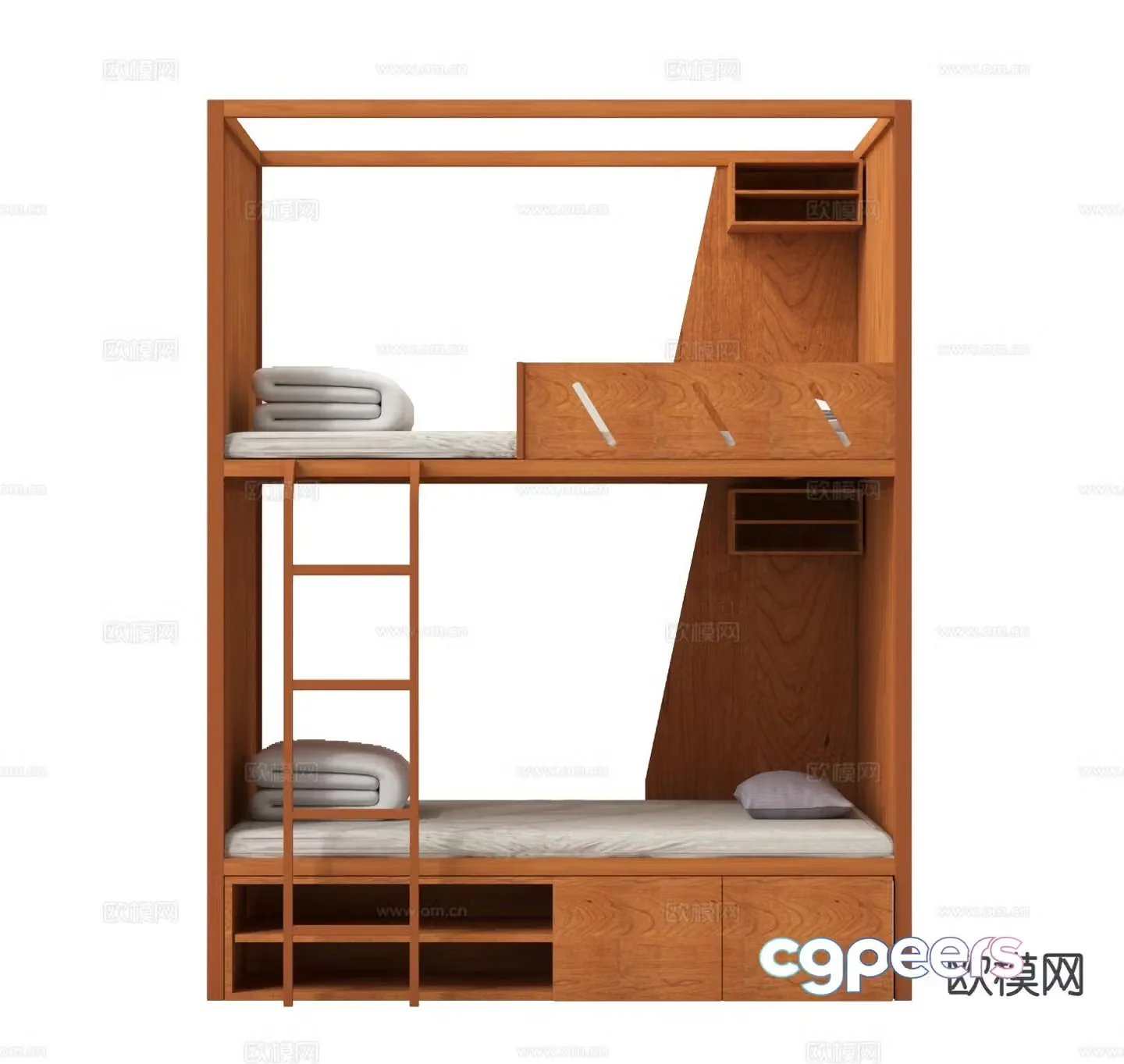 bunk bed bunk bed bunk bed 3d model