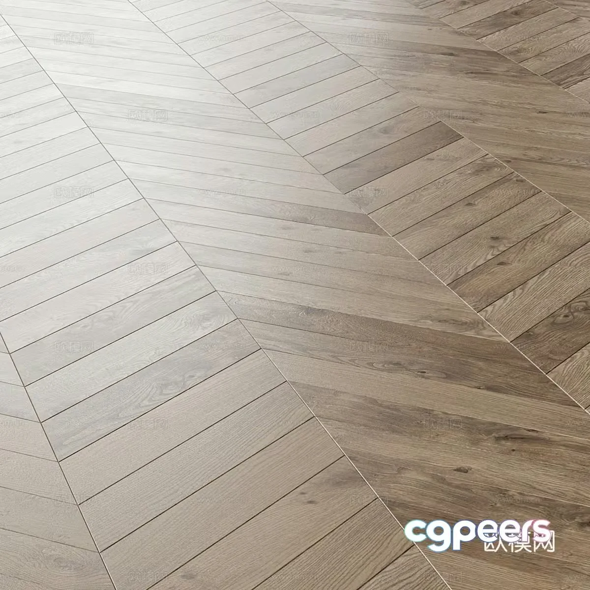 Medium-old wood floor wood grain brick matte wood floor walnut wood floor homestay wood floor simple 3d model