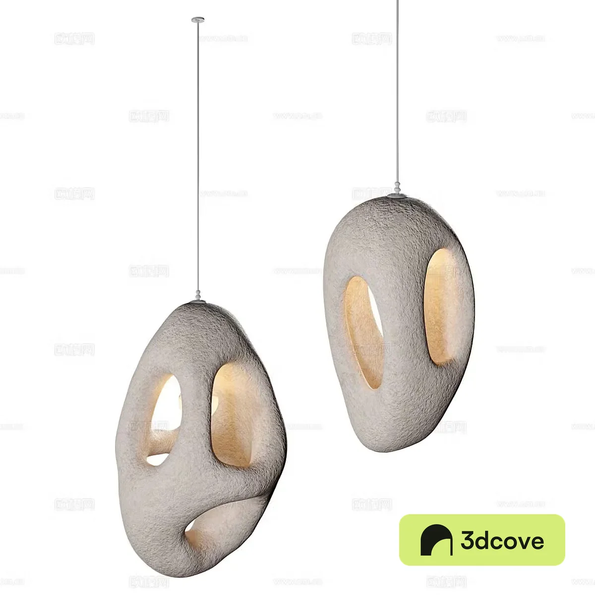 New Chinese style Vakkerlight Handmade ceramic chandeliers