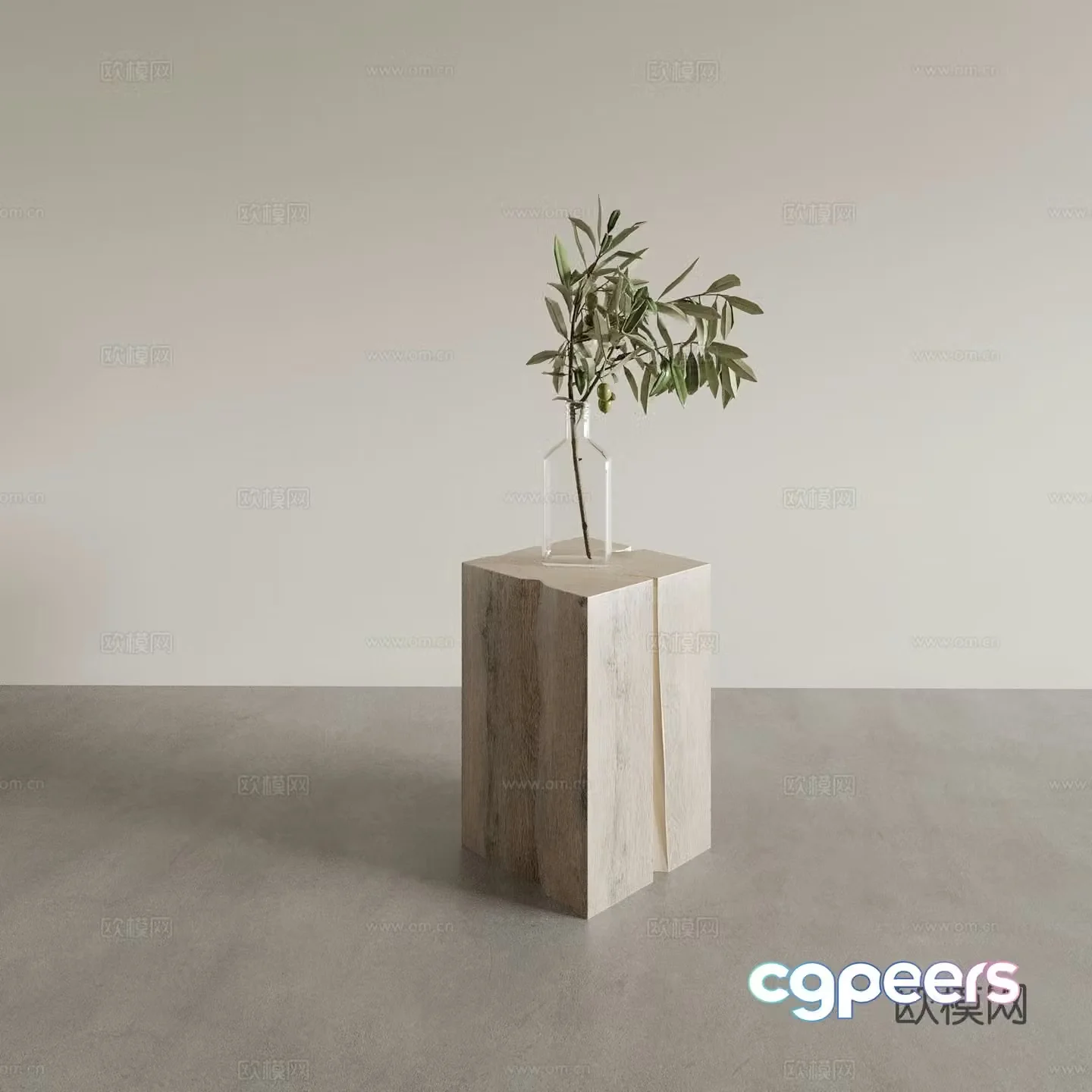 Vase Floral Arrangement Flower Arrangement Green Plant 3d Model