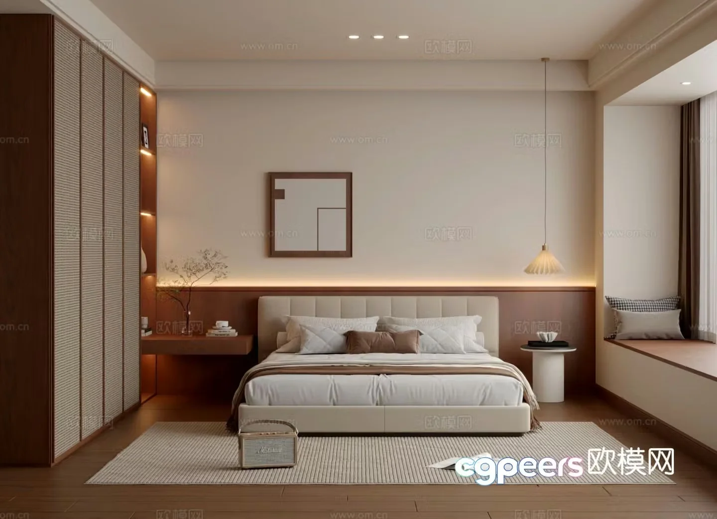 Wasabi Bedroom Master bedroom 3D model