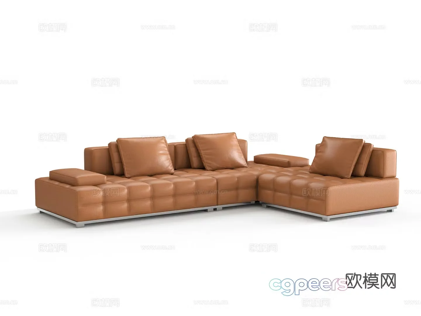 Combination sofa 3d model