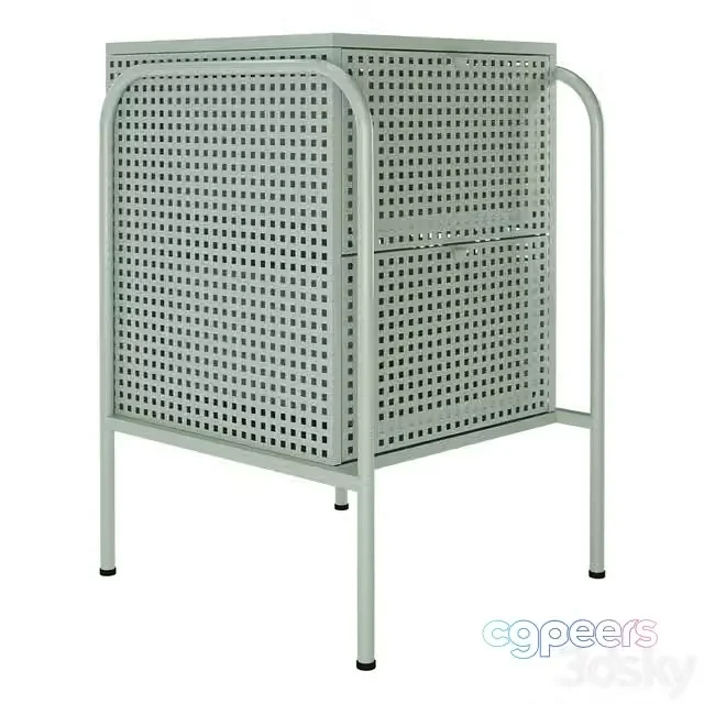 3ds Max Free – Ikea NIKKEBY Chest of Drawers