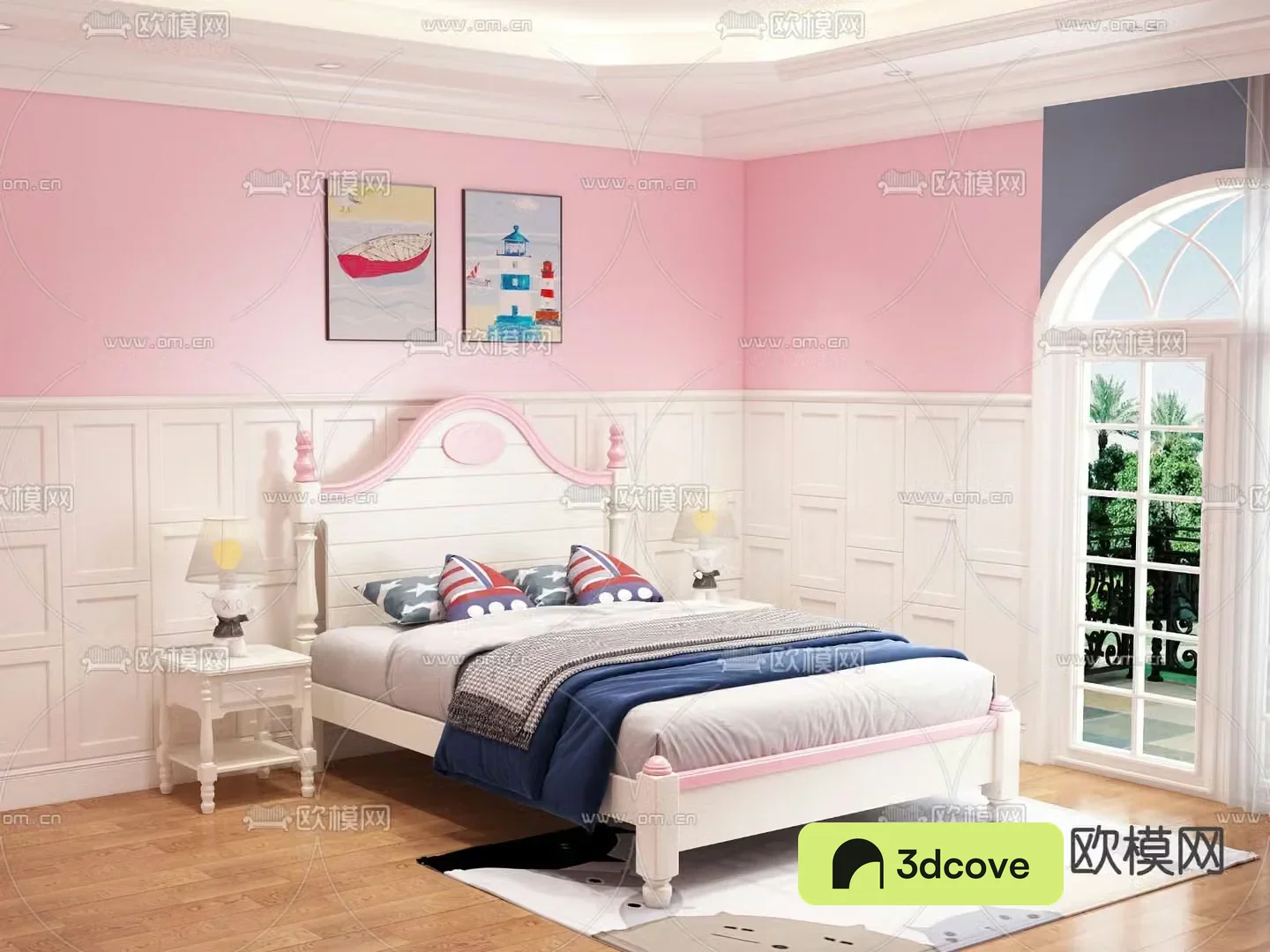 Mediterranean children’s bed child’s bed