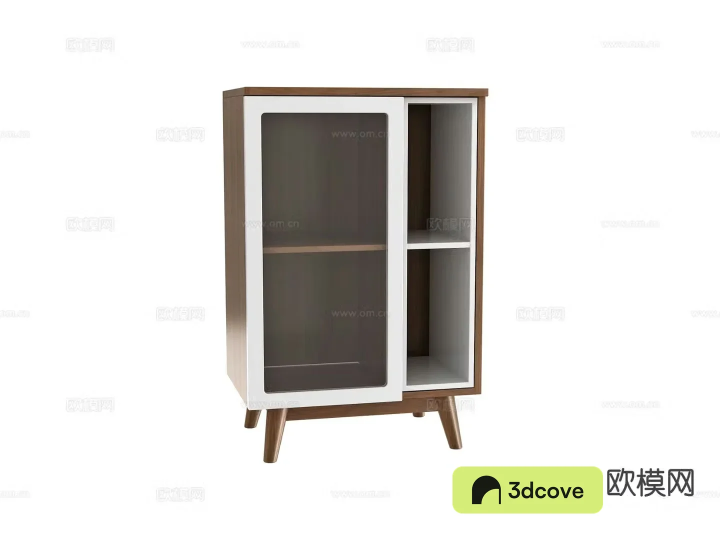 Solid wood sideboard