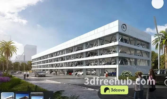 Modern Parking Garage