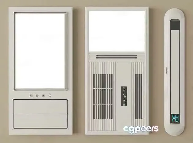 Modern Electronic Devices 3D Model – 6791 – VRAY Render