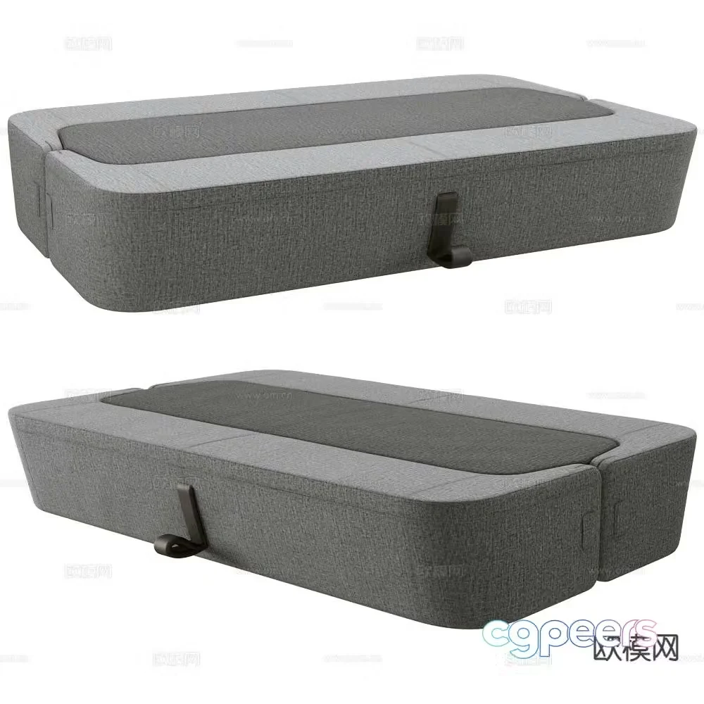 Prostoria office sofa swivel sofa 3d model