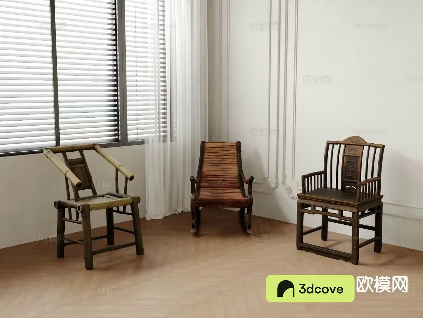 Chinese style chair dining chair