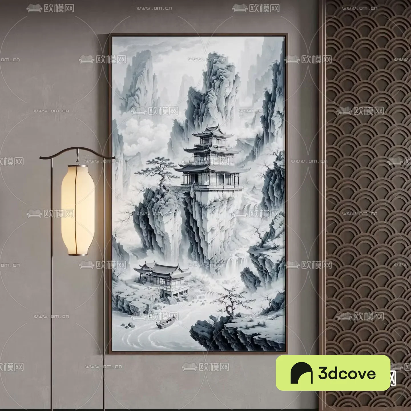 New Chinese style hanging paintings decorative paintings landscape paintings