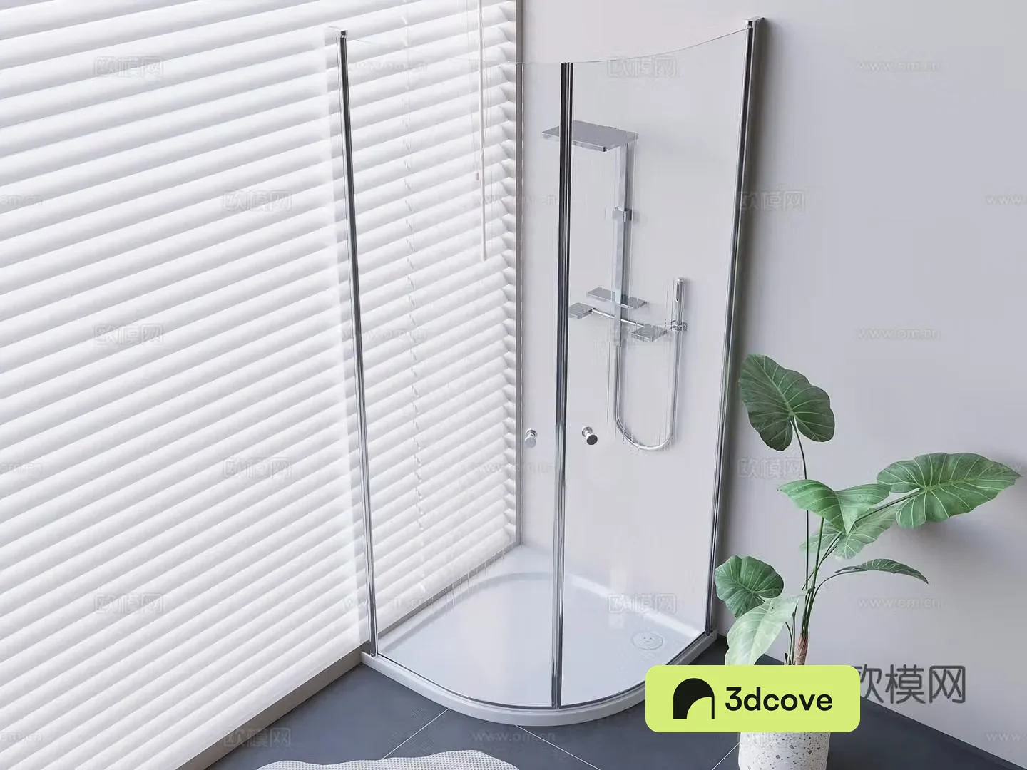 Arc glass Shower