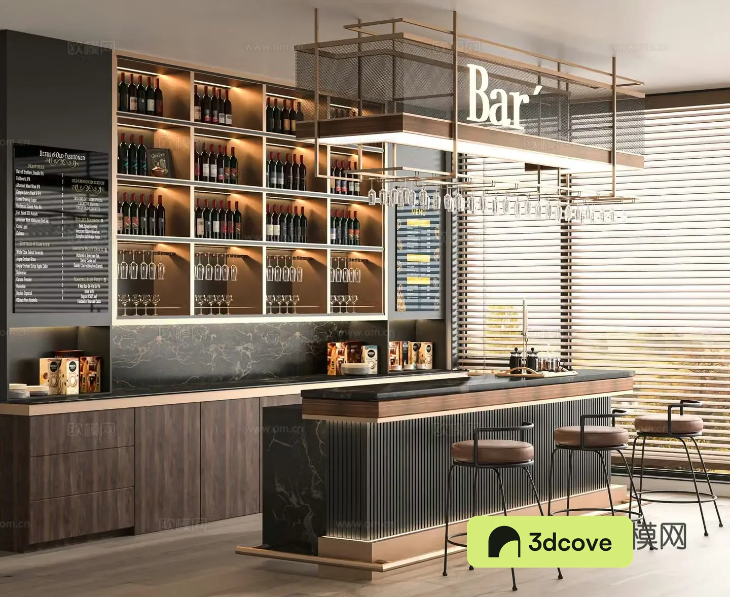 Modern bar