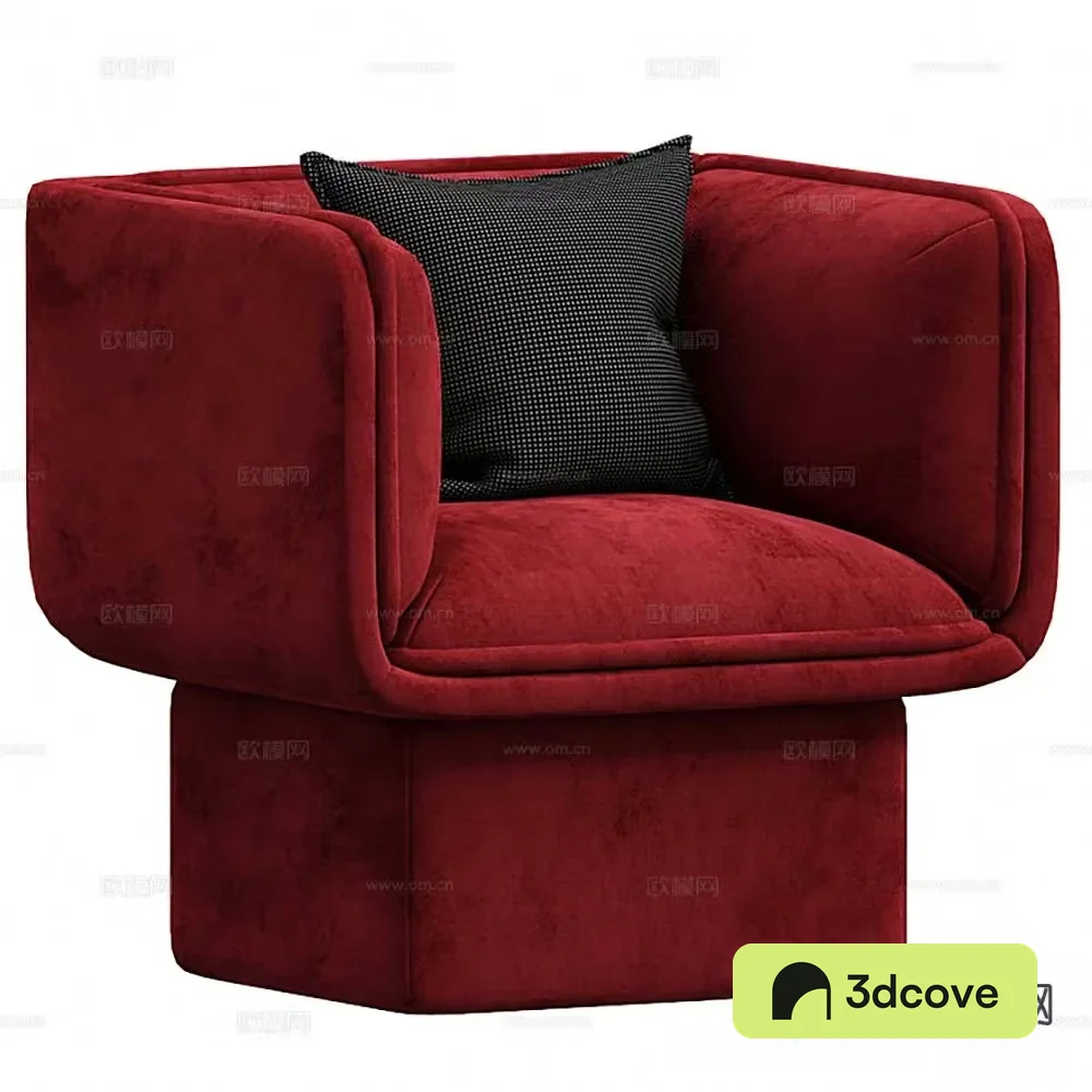 Modern single sofa leisure sofa