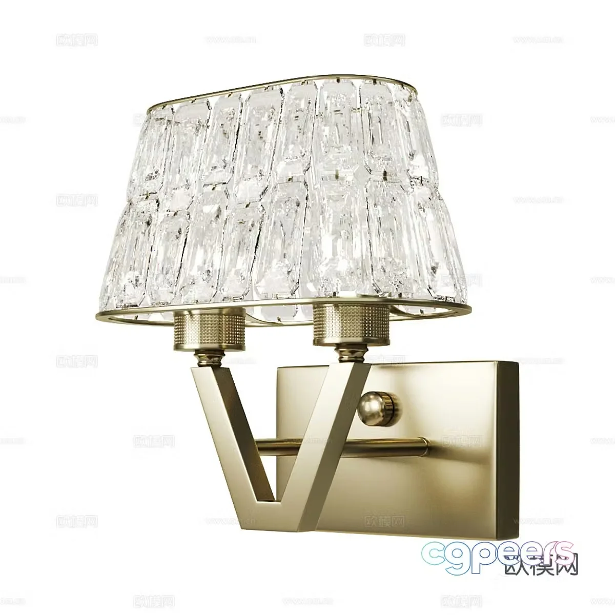 Modern bedside wall lamp Hotel wall lamp 3d model