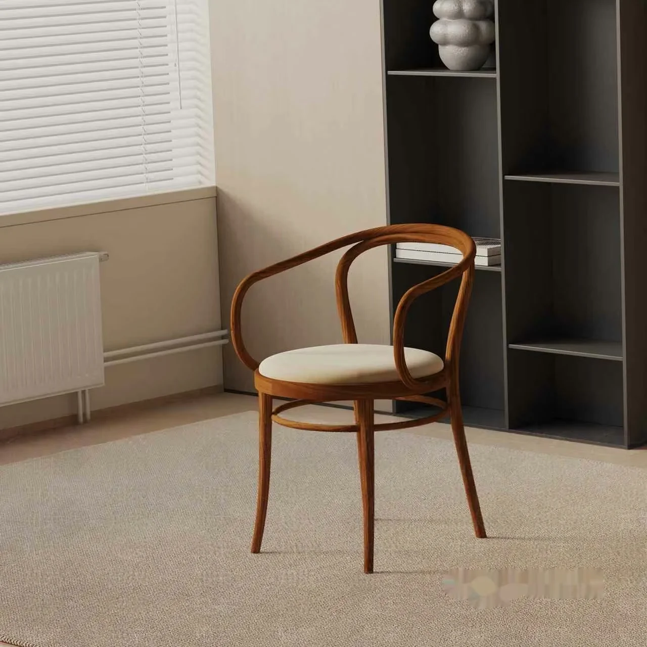 Modern Wooden Chair 3D Model – 1969 – VRAY Render