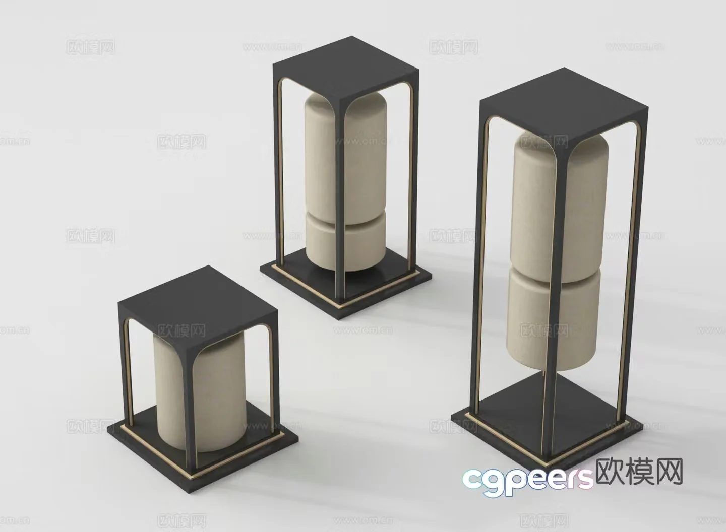 Outdoor light Landscape light Garden light Street light Lawn light 3d model