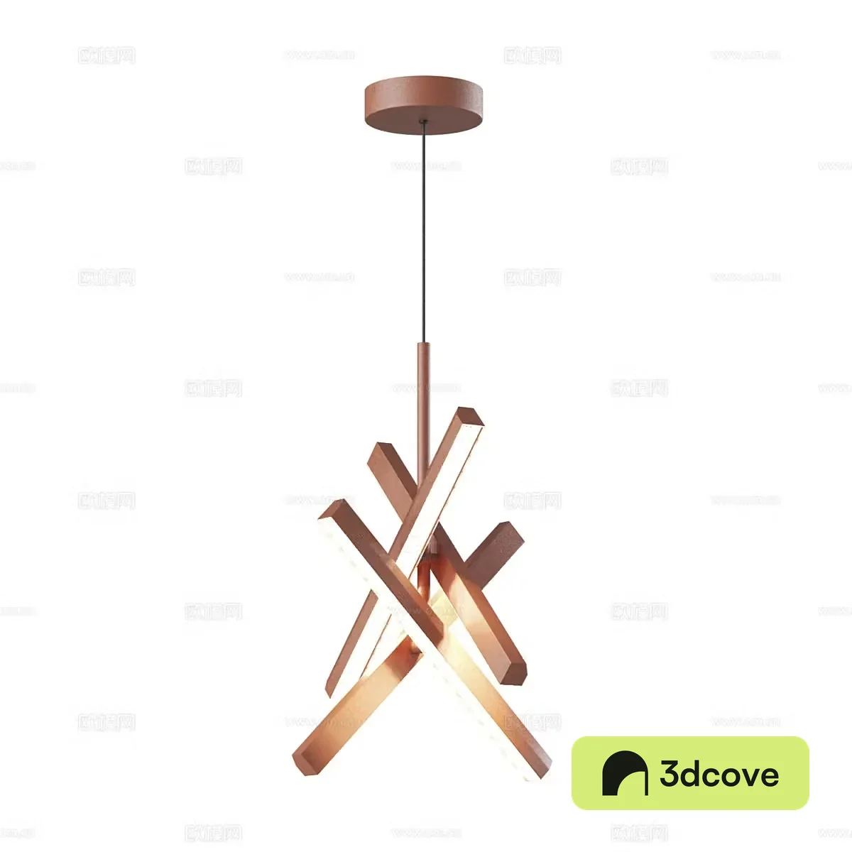 Modern stand chandelier
