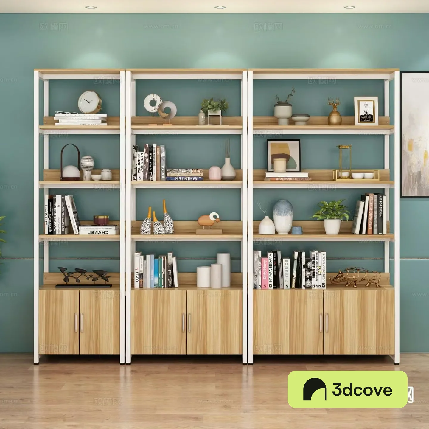 Modern decorative cabinet shelf