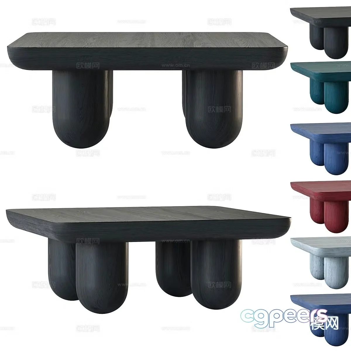nordic desk 3d model