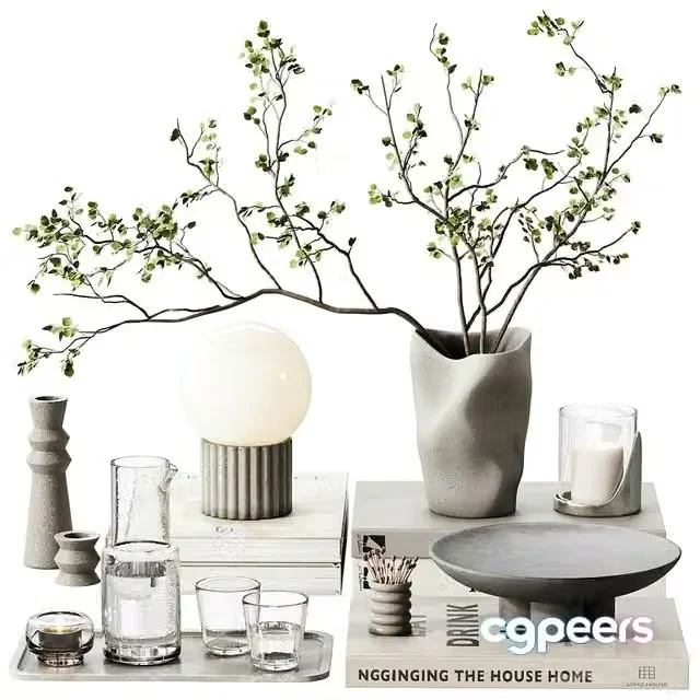 3ds Max Free – decorative set114