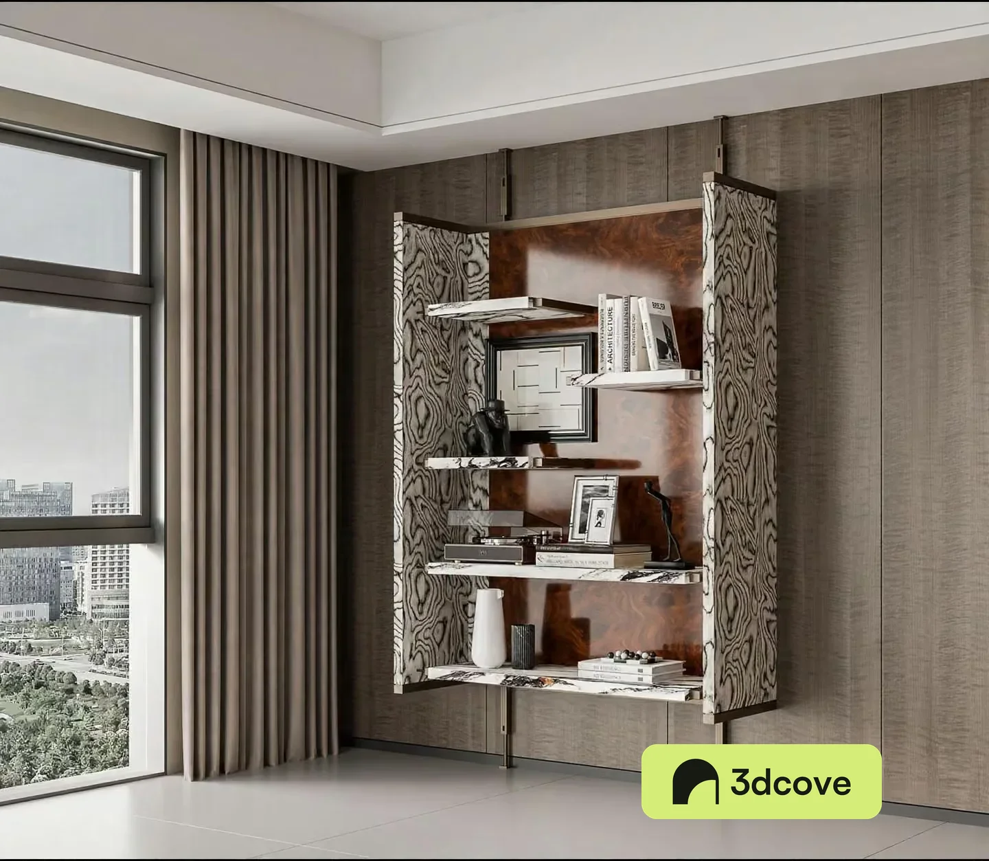 Modern Shelving Unit