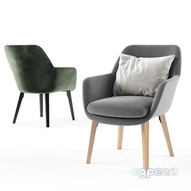3ds Max Free – UDSBJERG Armchair