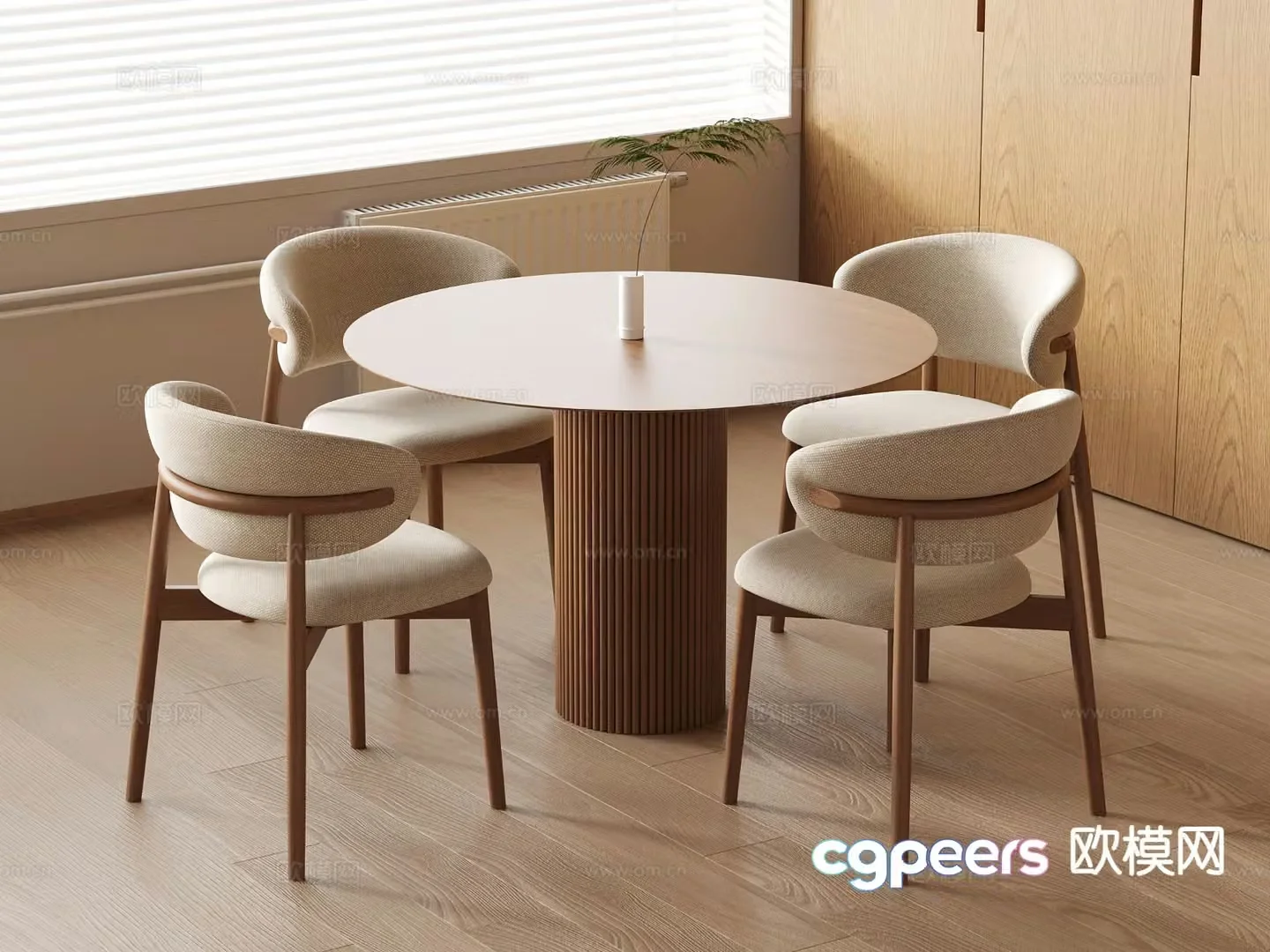 Leisure tables and chairs Negotiation tables and chairs 3d model