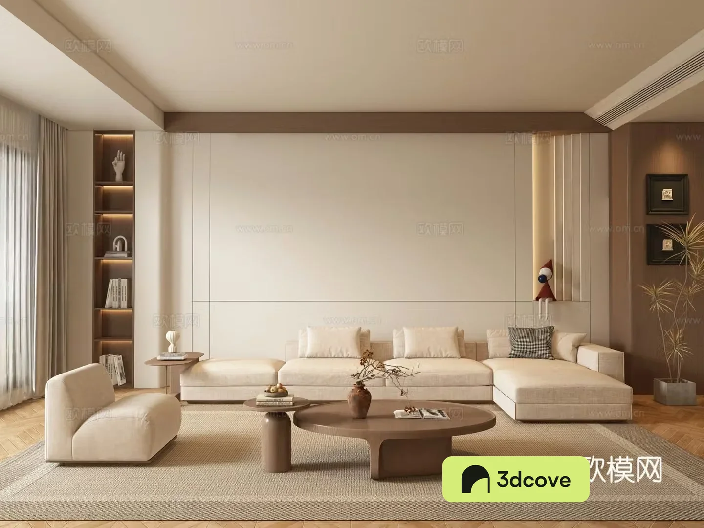 Medieval style living room