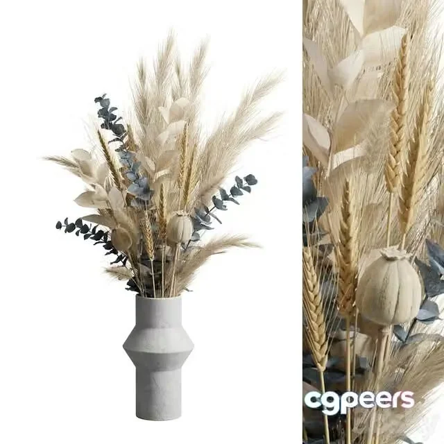 3ds Max Free – Dry Bouquet Deco 10