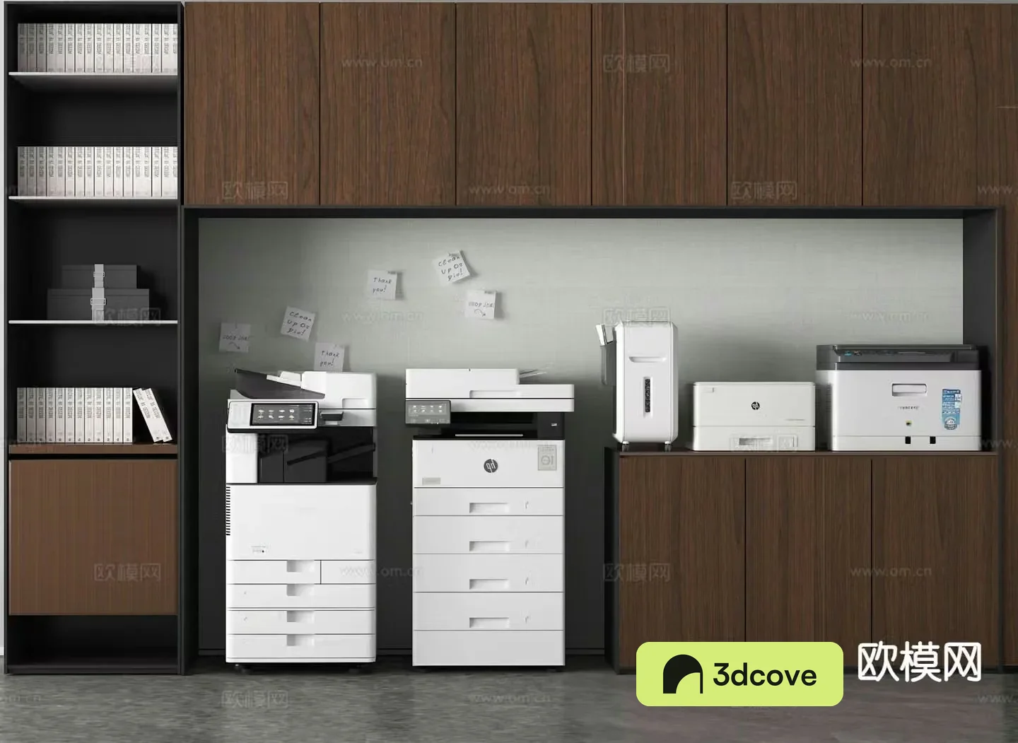 Office supplies printer scanner file cabinet filing cabinet whiteboard