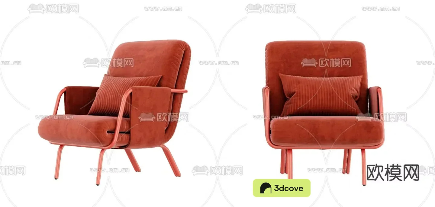 Modern single sofa