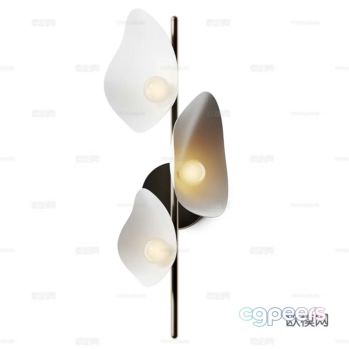 Creative wall lamp Art wall lamp Model wall lamp Hotel wall lamp Simple wall lamp B&B wall lamp 3D model
