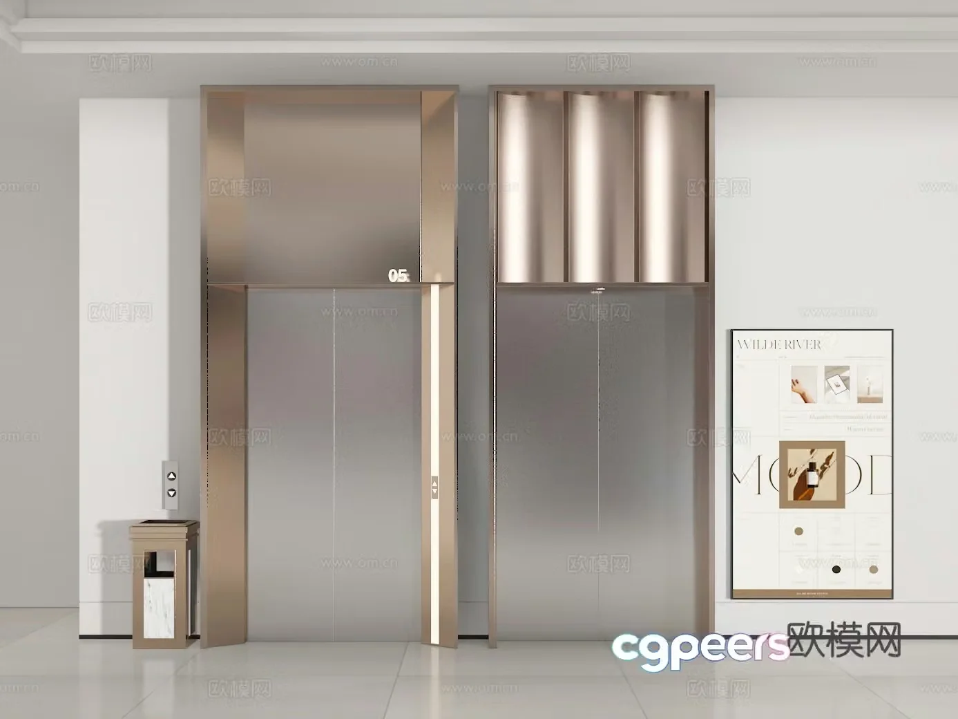 Elevator 3D model