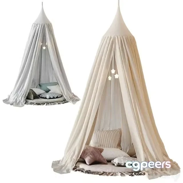 3ds Max Free – Canopy for childrens room
