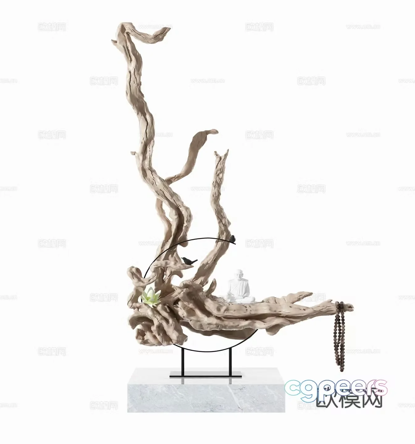 Chinese decorative ornaments 3D model