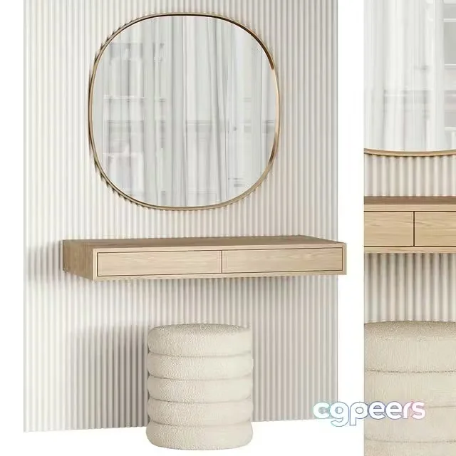 3ds Max Free – Hanging dressing table