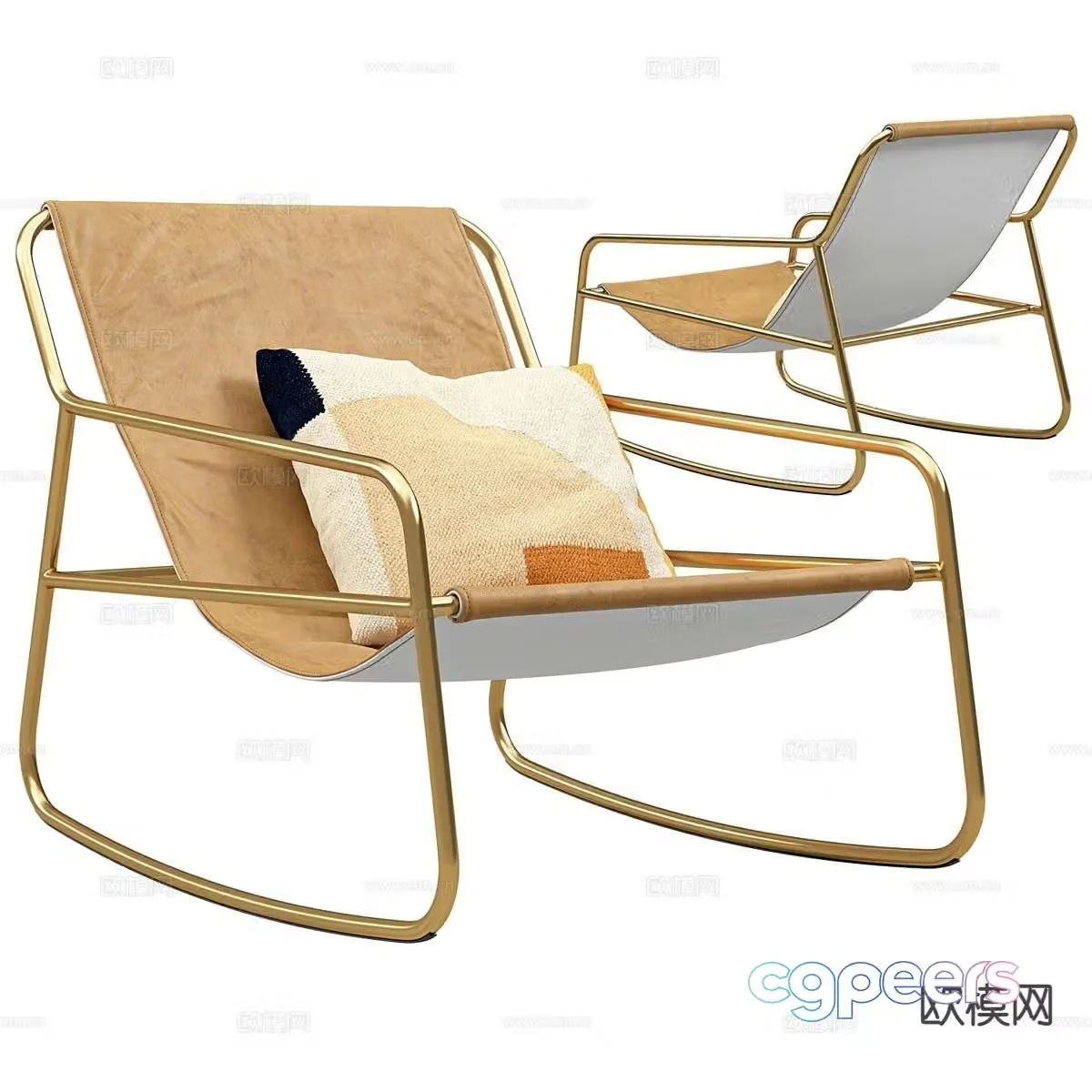 chair leisure chair 3d model