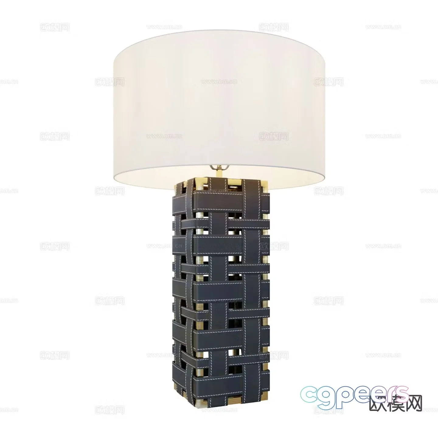 Italian table lamp 3d model