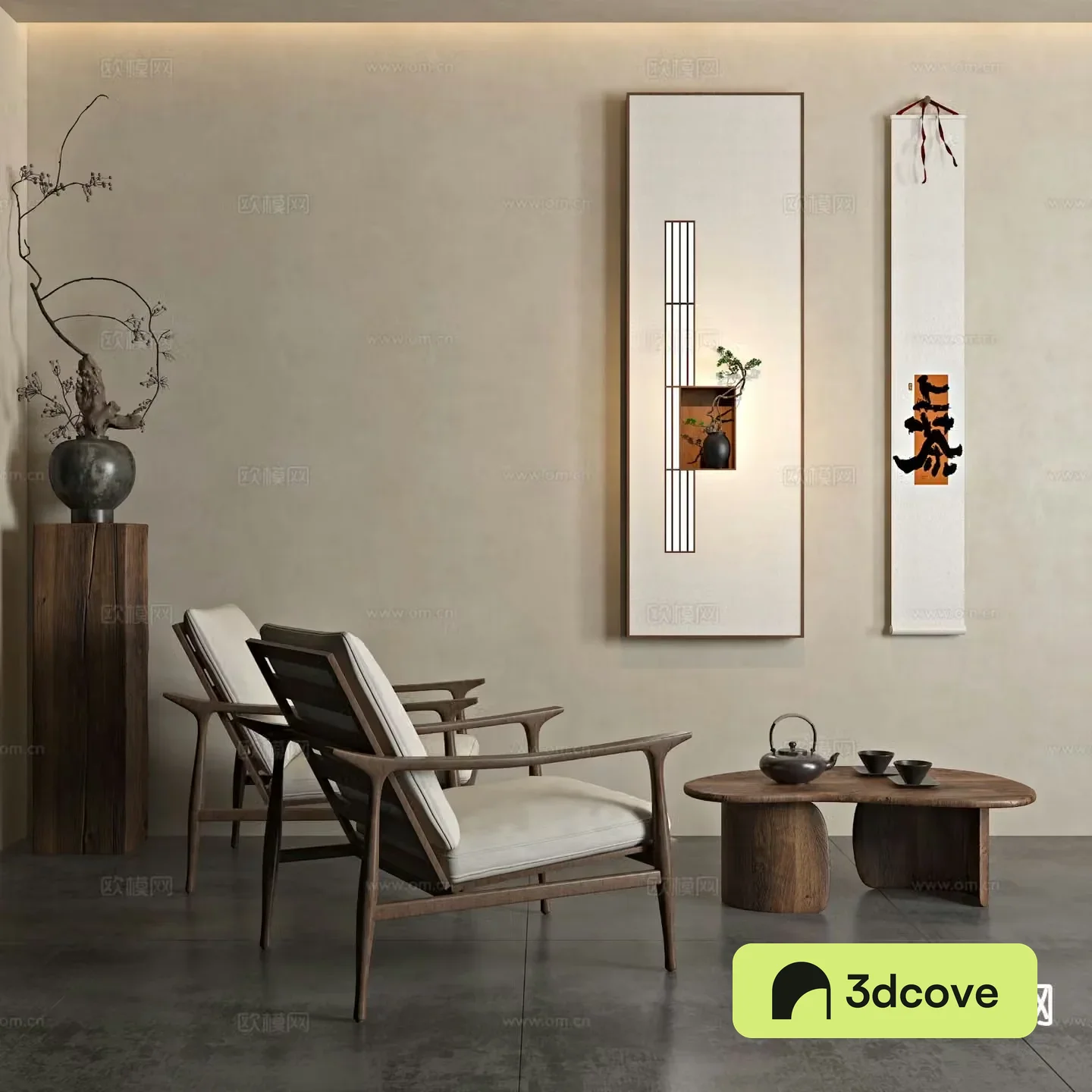 New Chinese style chair leisure chair
