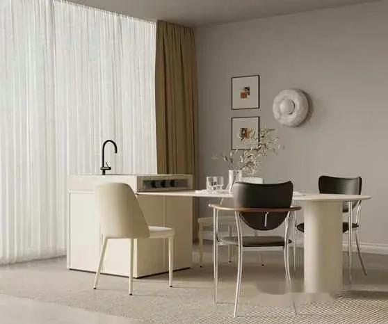 Modern Dining Room 3D Model – 19488 – VRAY Render