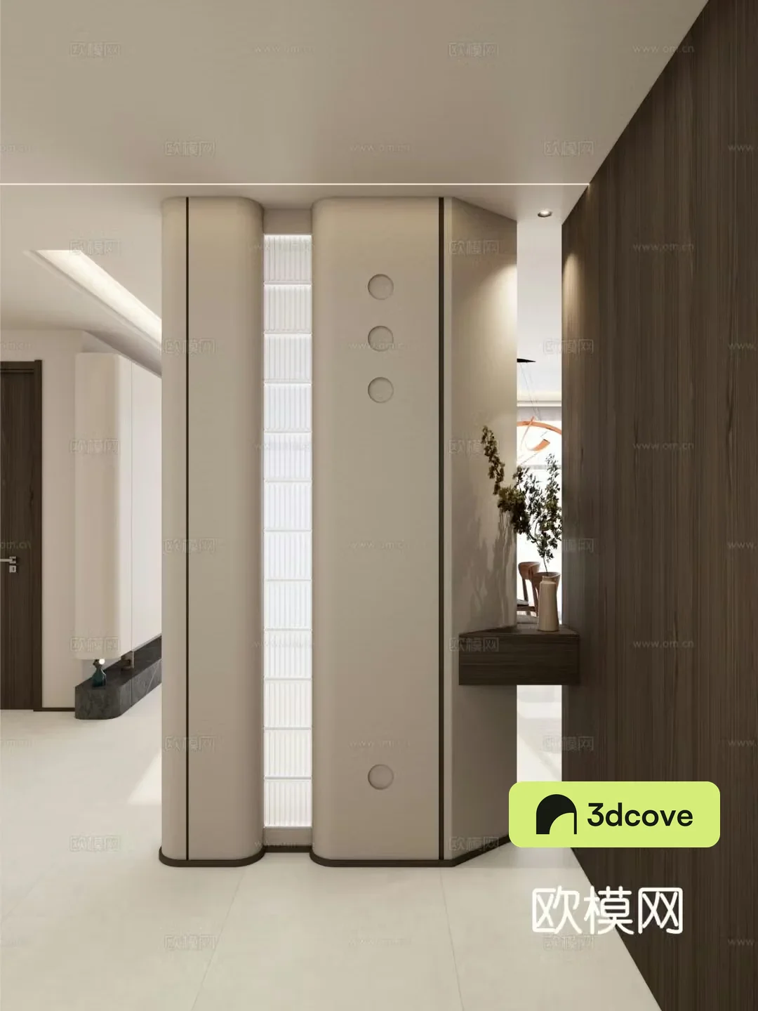 Italian style entrance hall