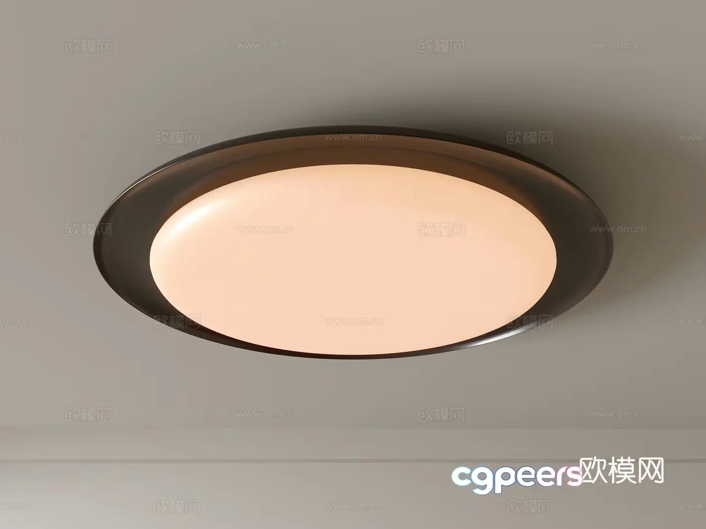 Modern ceiling lamp Geometric ceiling lamp Bedroom lamp Artistic shaped lamp Fashion living room lamp 3D model