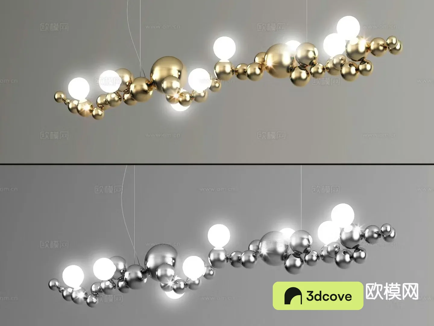 Light luxury chandelier living room chandelier
